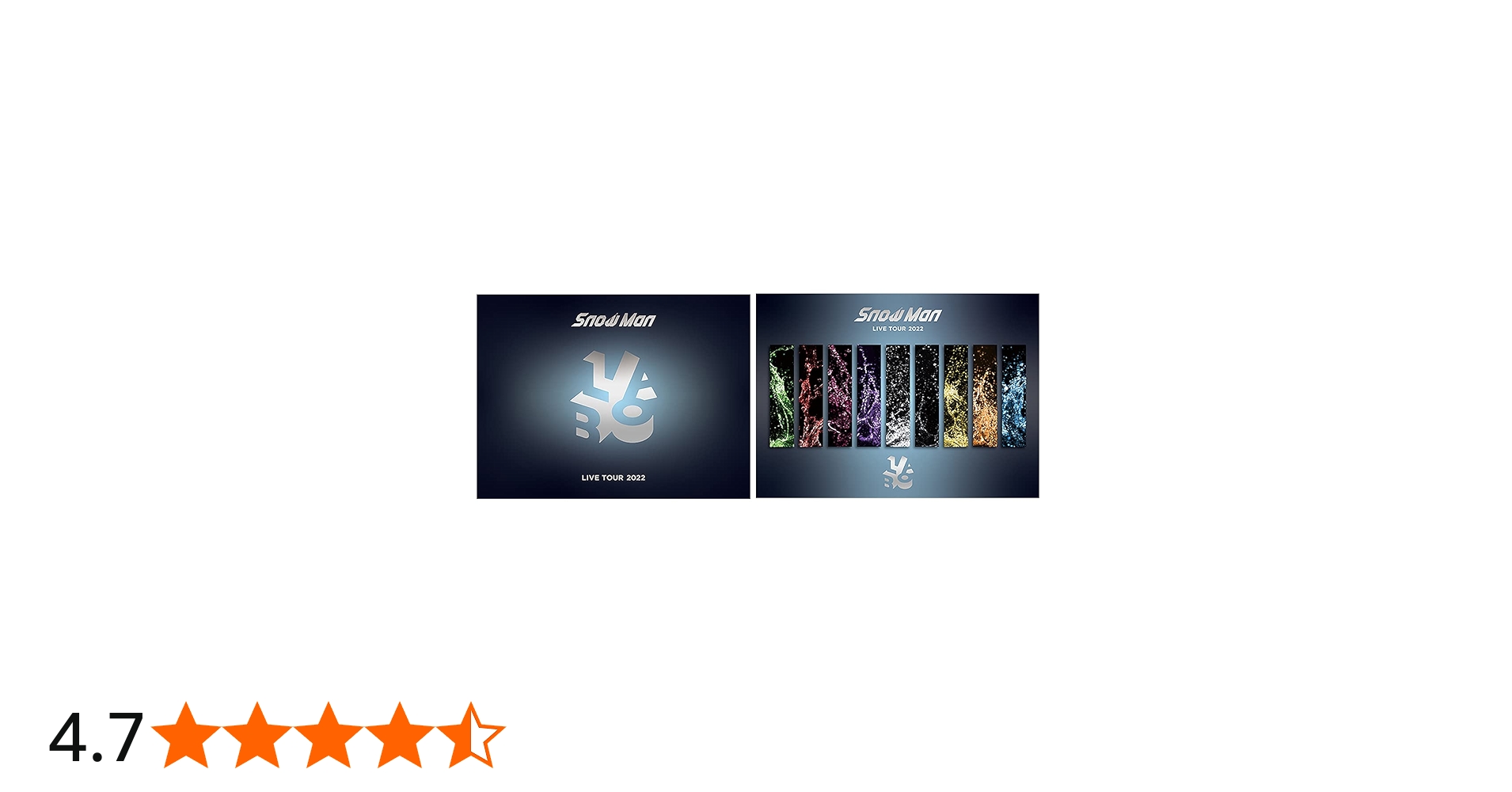 Amazon.co.jp | Blu-rayセット Snow Man LIVE TOUR 2022 Labo. 【 初回