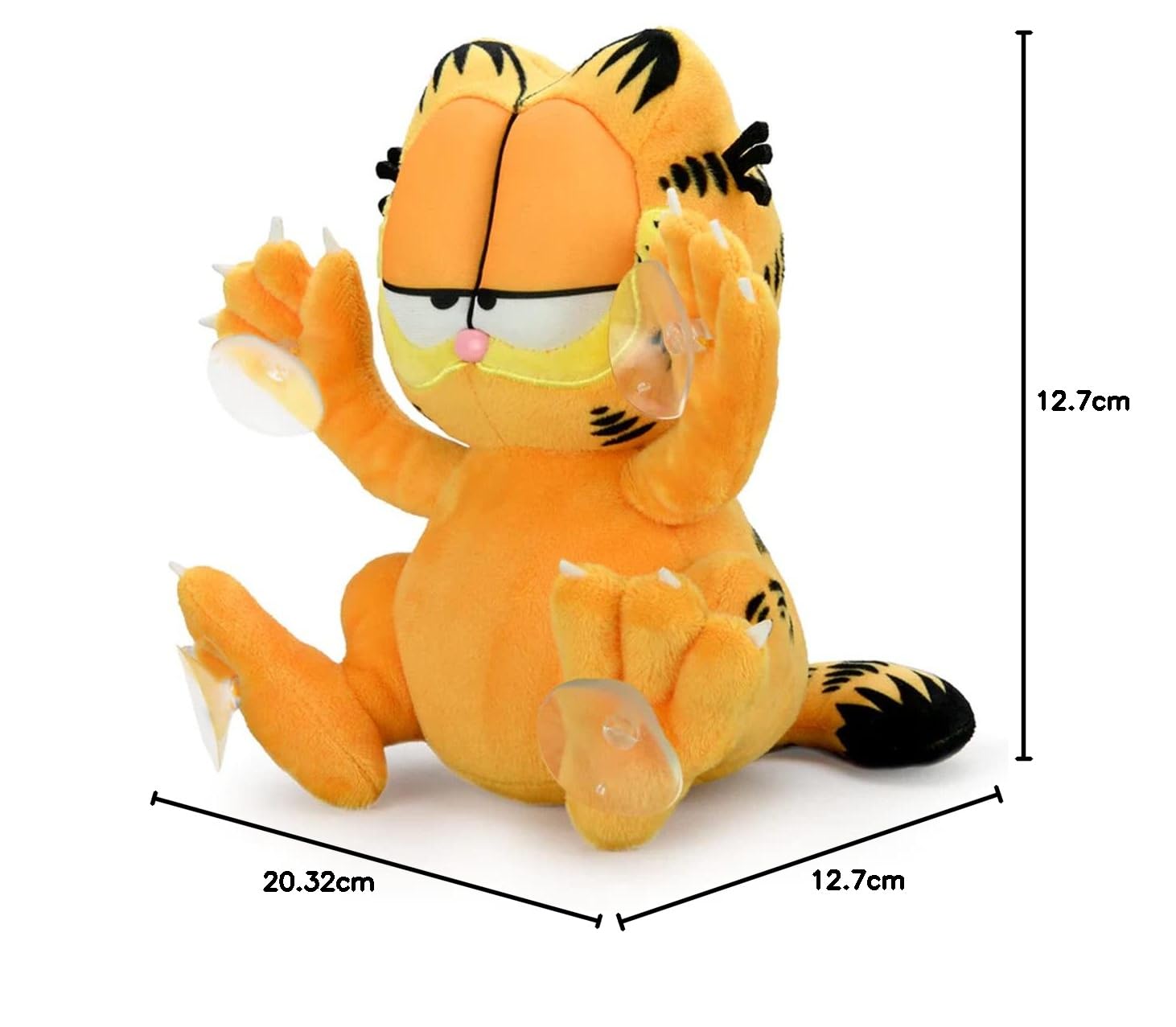 Amazon.co.jp: Kidrobot ガーフィールド 8インチ 吸盤 ウィンドウ