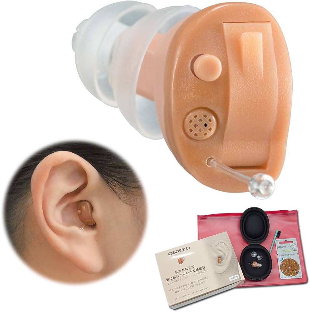 Amazon.co.jp: ONKYO オンキョー 耳穴式デジタル補聴器 OHS-D21 片耳用