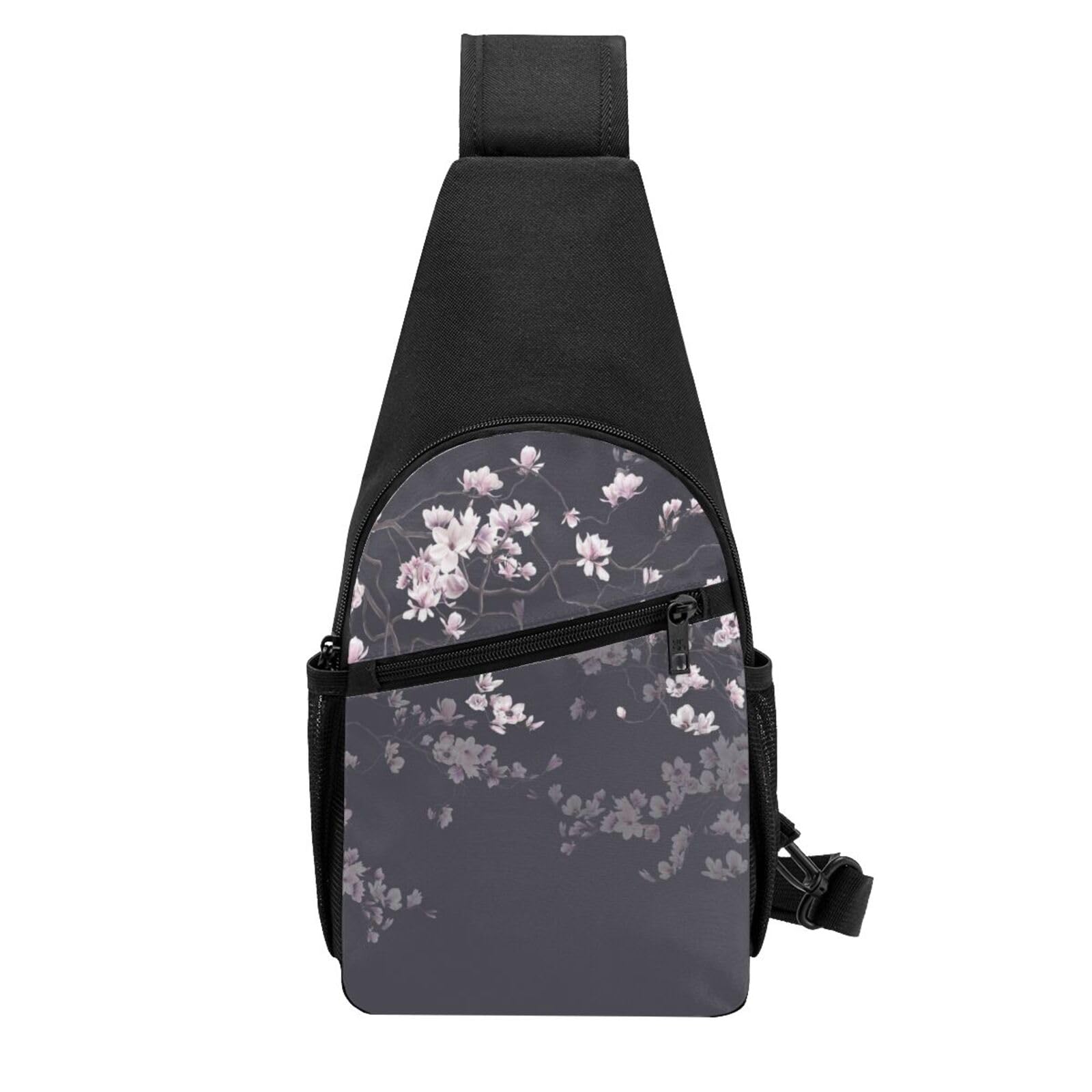 Amazon.co.jp: ボディバッグ 和風 和柄 花 桜 ショルダーバッグ ワン