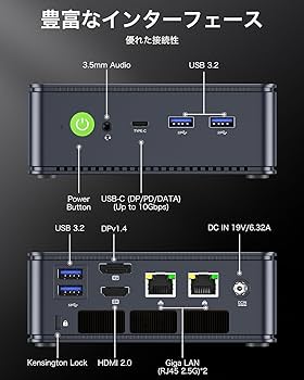 Amazon.co.jp: GMKtec ミニpc 第13世代インテル Core i7 13620H DDR5