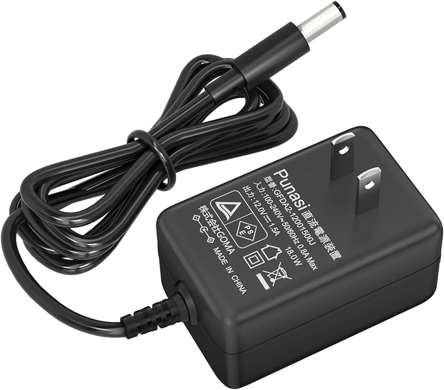 Amazon.co.jp: Punasi マキタ Makita用のACアダプタ 12V 1.5A マキタ