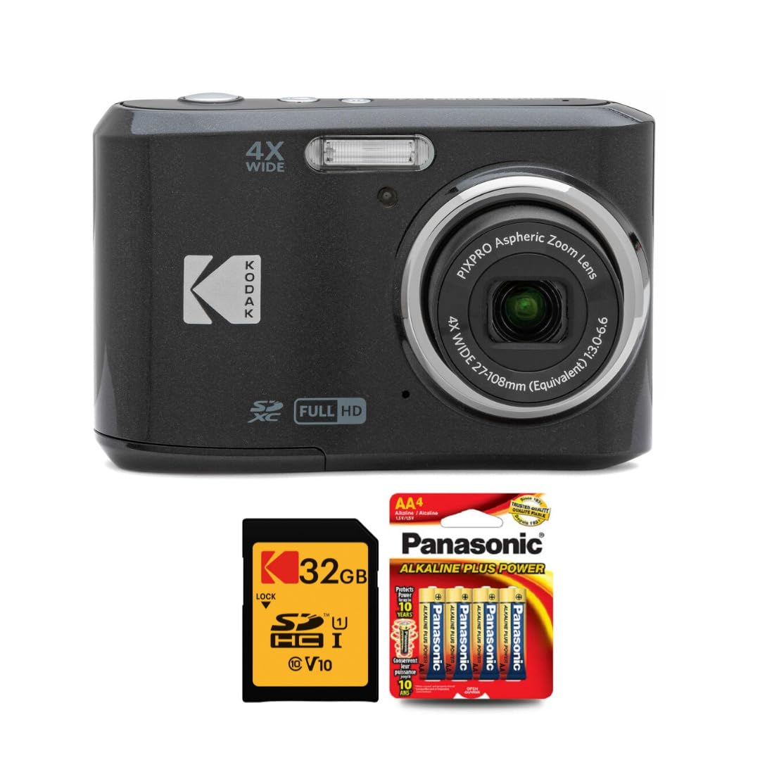 Amazon Canada: Kodak PIXPRO FZ45 Digital Camera (Black) Bundle
