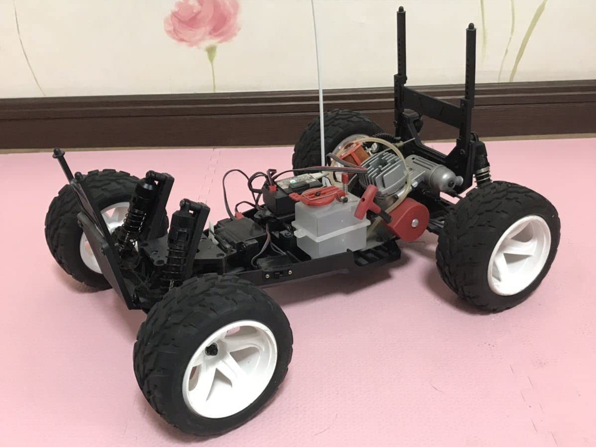 Amazon | 京商 トヨタ ランドクルーザー 80 エンジンカー ラジコン車体