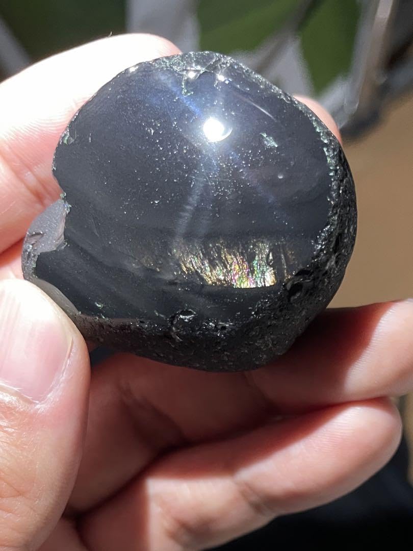 Amazon.co.jp: 研磨品 十勝石玲瓏 ゴールデンレインボー 特級品