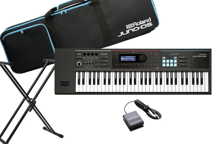 Roland juno ds 61+ Roland専用ケース + スタンド Roland juno ds 61+