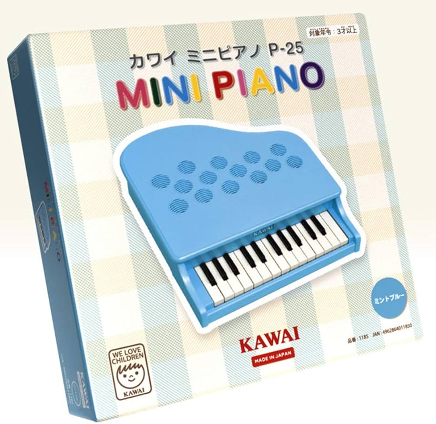 Amazon.co.jp: 河合楽器製作所 KAWAI ミニピアノP-25 ミントブルー