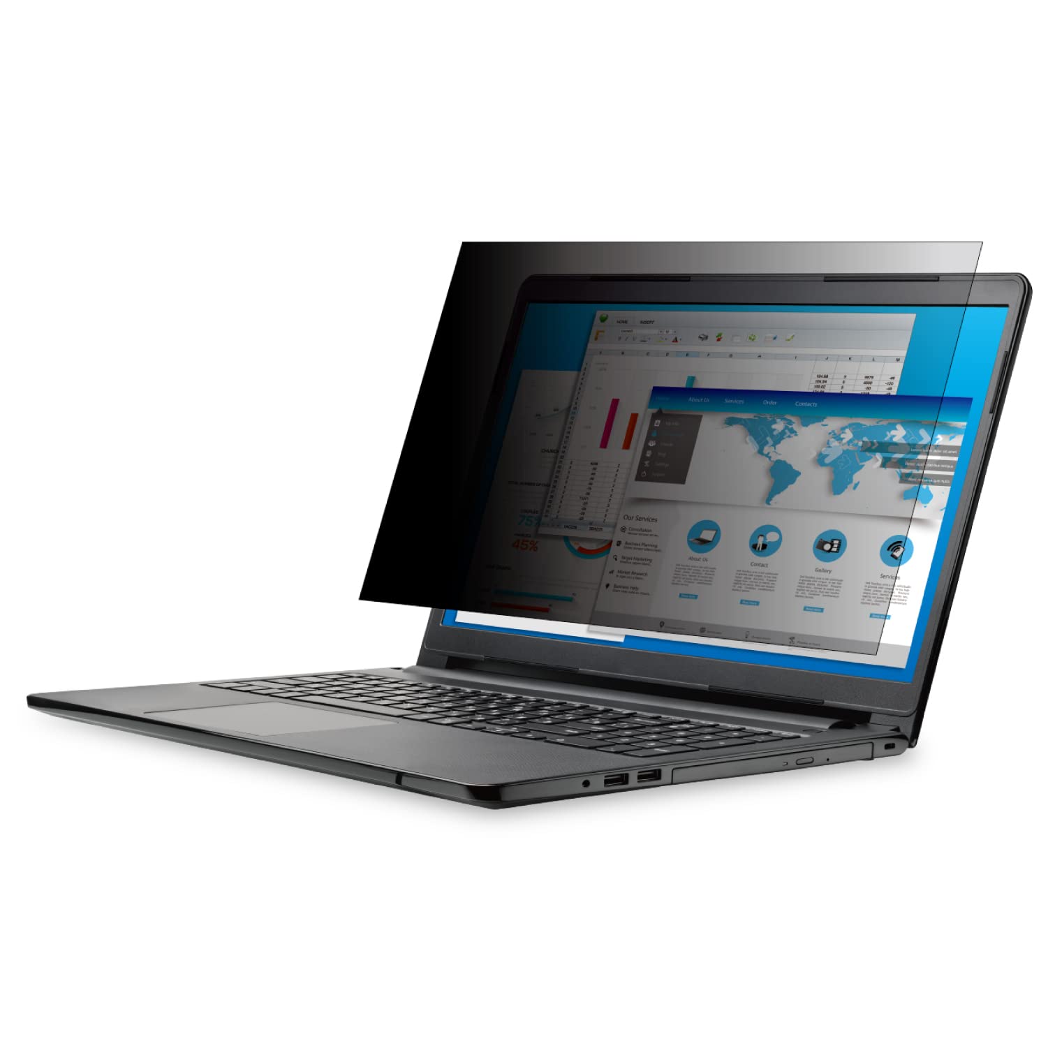 Amazon.co.jp: エレコム 19インチ 5:4用 のぞき見防止 プライバシー