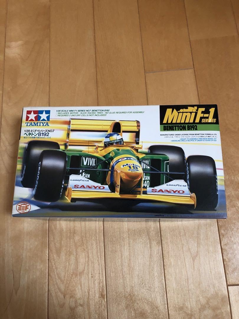 Amazon | ミニ四駆 模型 プラモデル ミニf ベネトンB192 通販