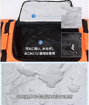 Amazon | HONSAN スノーボードケース キャスター 付き オールインワン