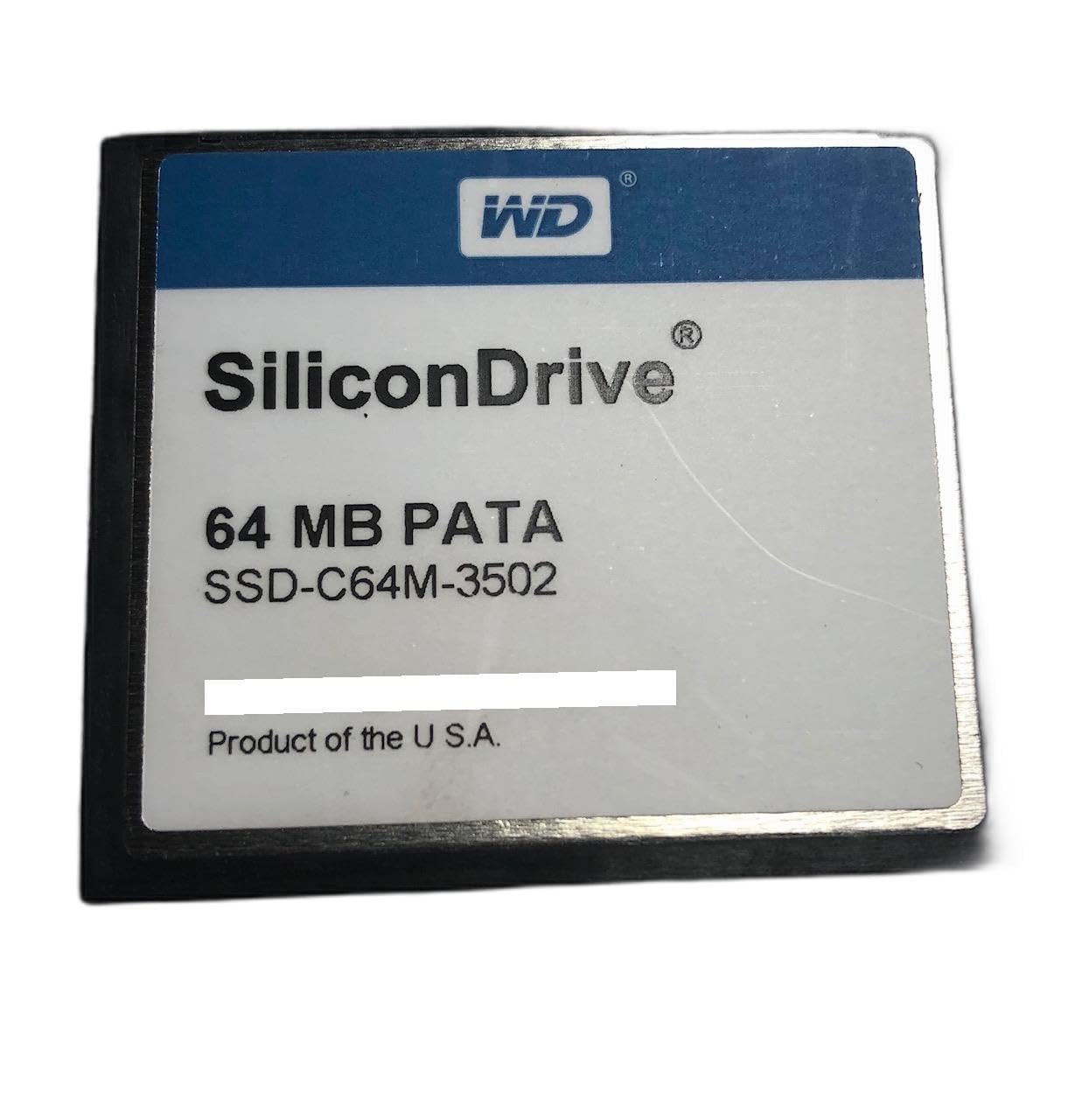 Amazon.com: NEW SILICON SSD-C64M-3076 COMPACTFLASH CARD 64MB DRIVE