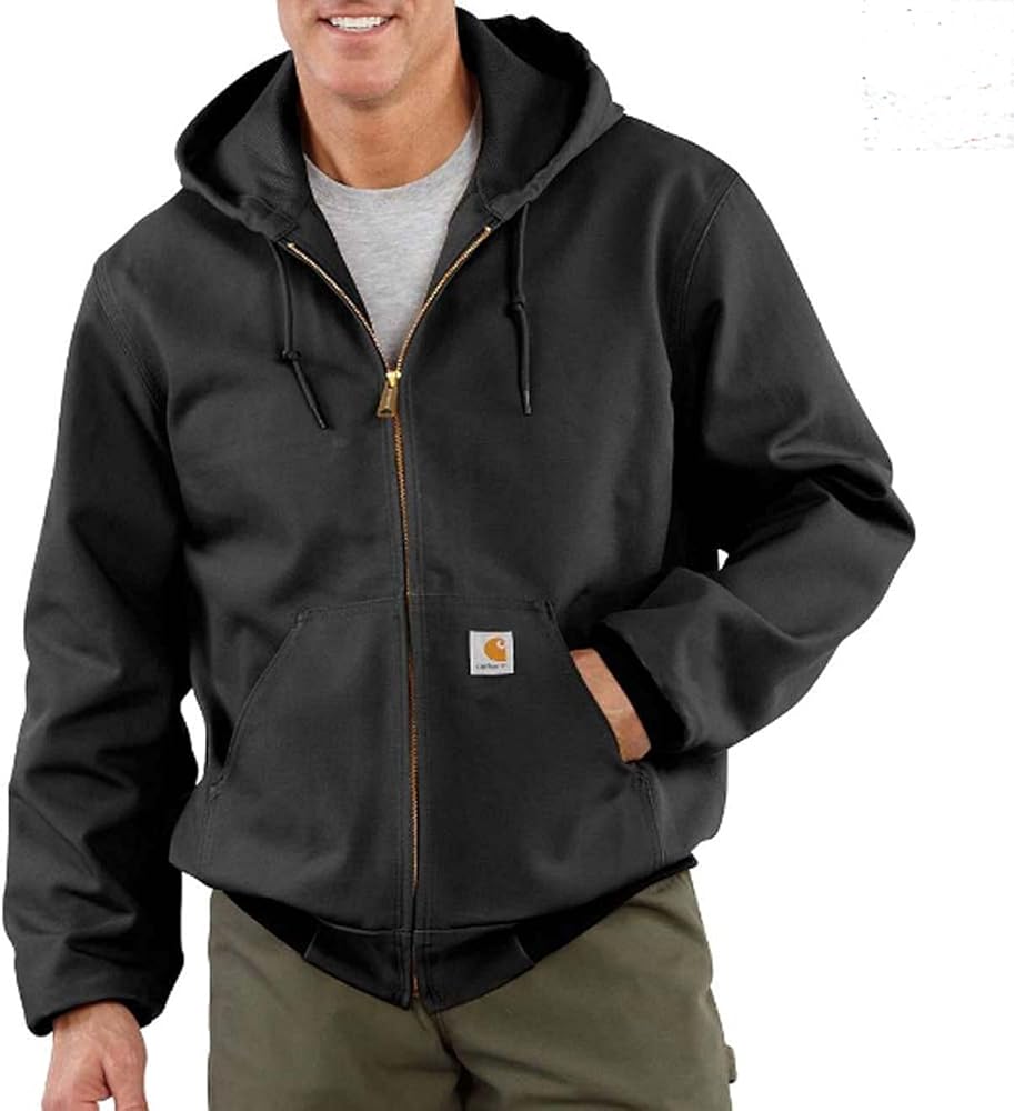 Amazon.com: Carhartt Men's Loose Fit Firm Duck Thermal-Lined