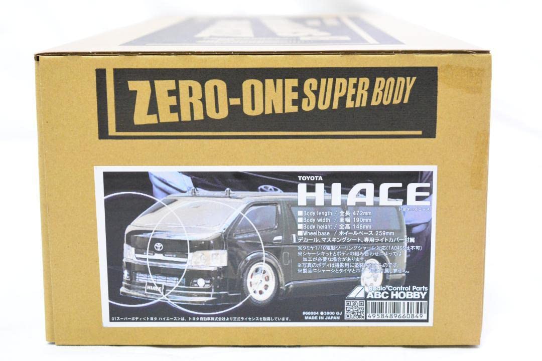 Amazon.co.jp: ABC 01スーパーボディ トヨタ ハイエース ラジコン