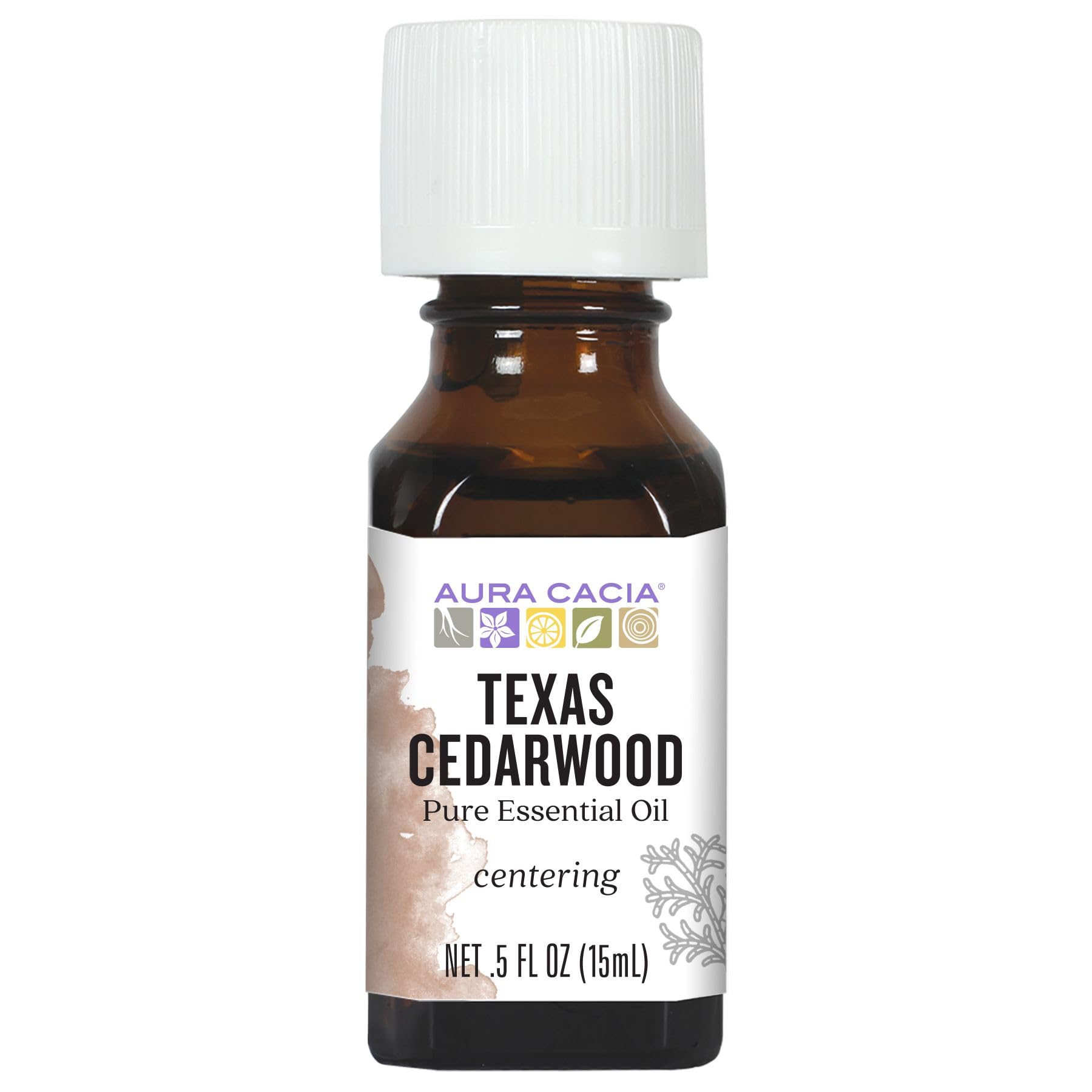 Amazon.com: Aura Cacia Texas Cedarwood Essential Oil, Juniperus