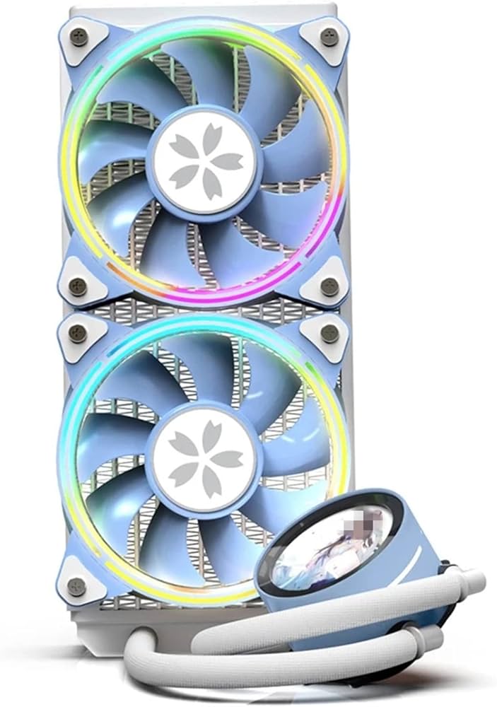 Amazon.co.jp: CPUクーラー デュアル付きの統合水冷式ラジエータ Argb