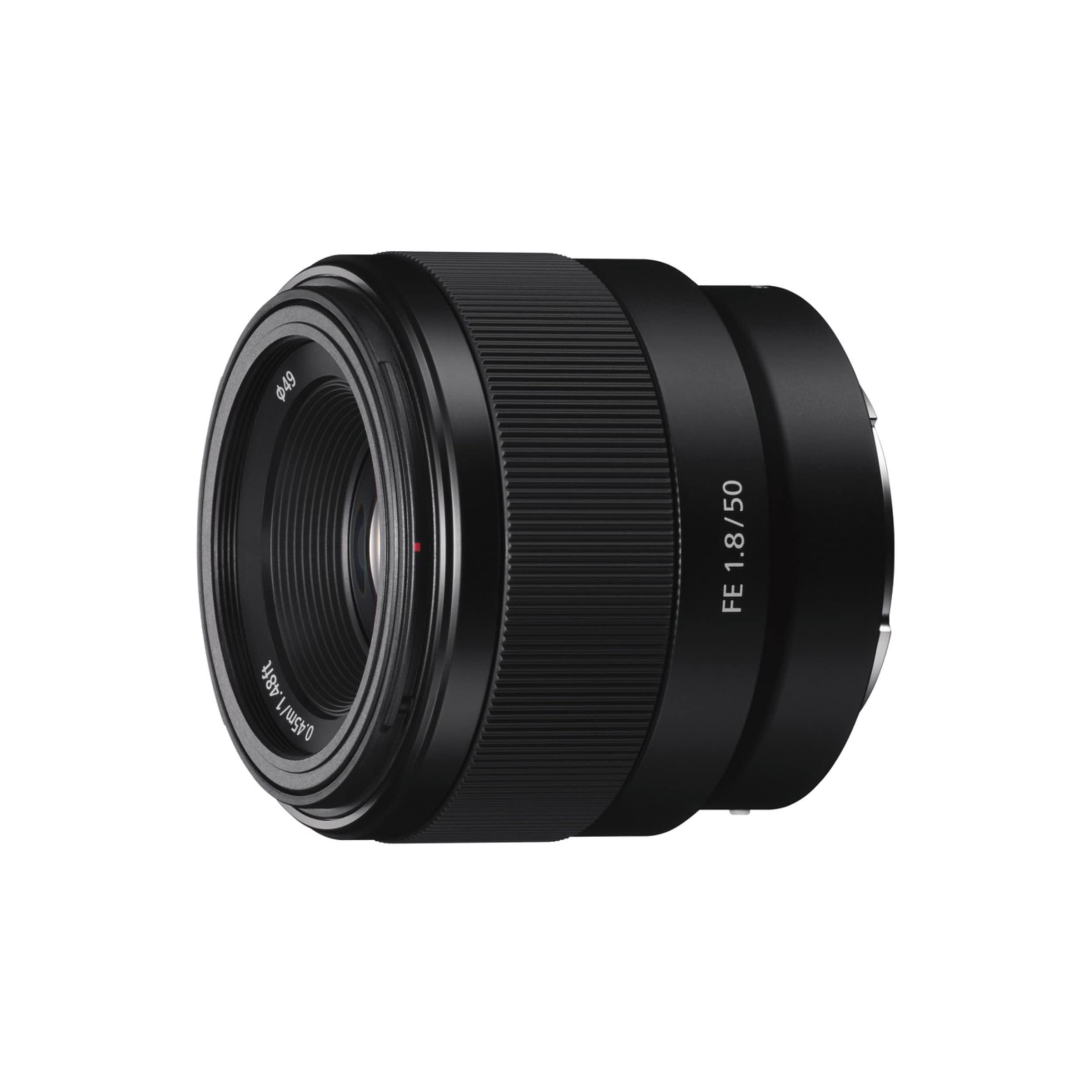 Amazon.com : Sony - FE 50mm F1.8 Standard Lens (SEL50F18F), Black