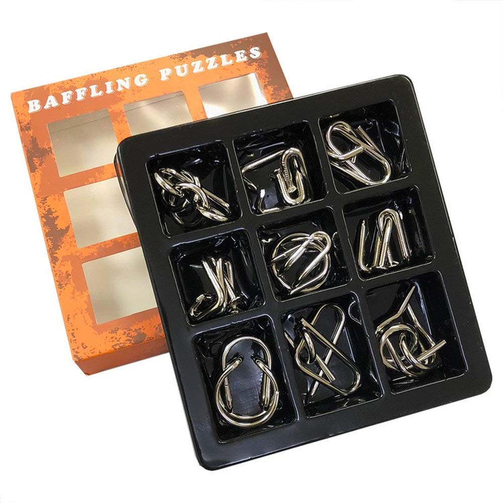 Amazon.co.jp: lifepower 超上級者向け 知恵の輪9点セット レベル5