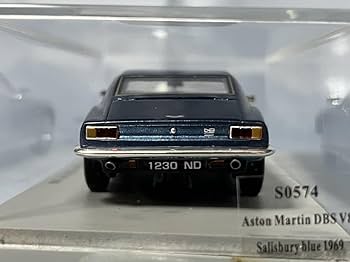 Amazon.co.jp: スパークモデル製アストン マーチン DBS V8 ブルー 1969