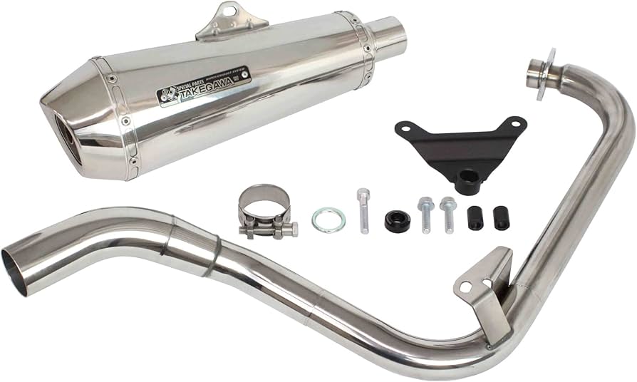 Amazon | スペシャルパーツ武川(TAKEGAWA) テーパーコーンマフラー