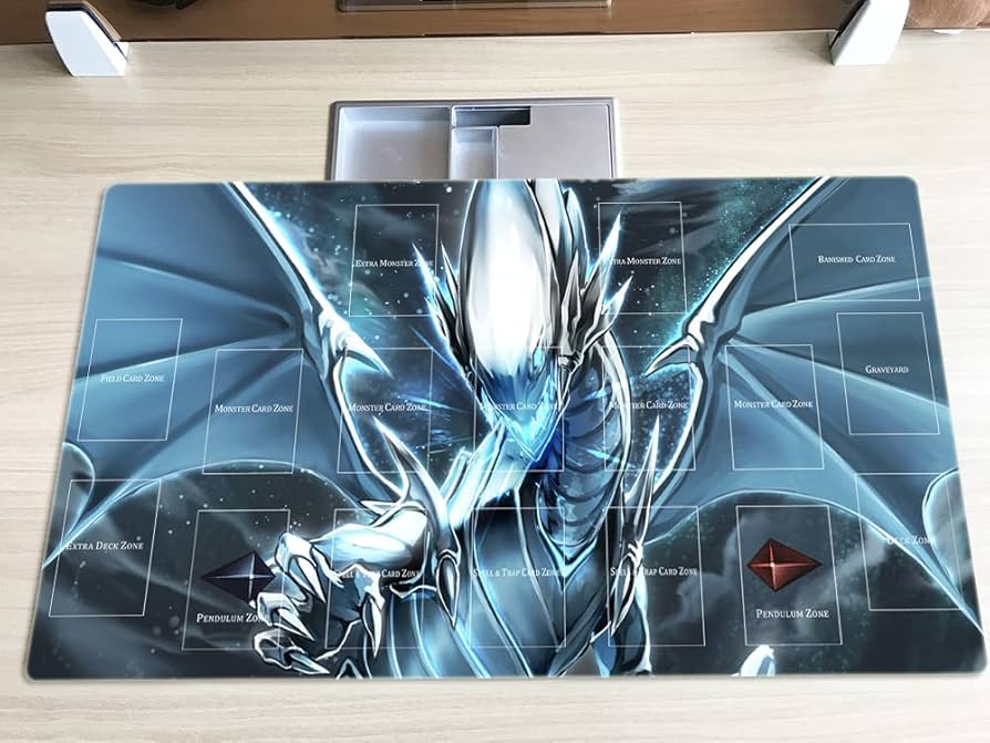 Amazon | Mlikemat プレイマット ブルーアイズ ホワイトドラゴン OCG