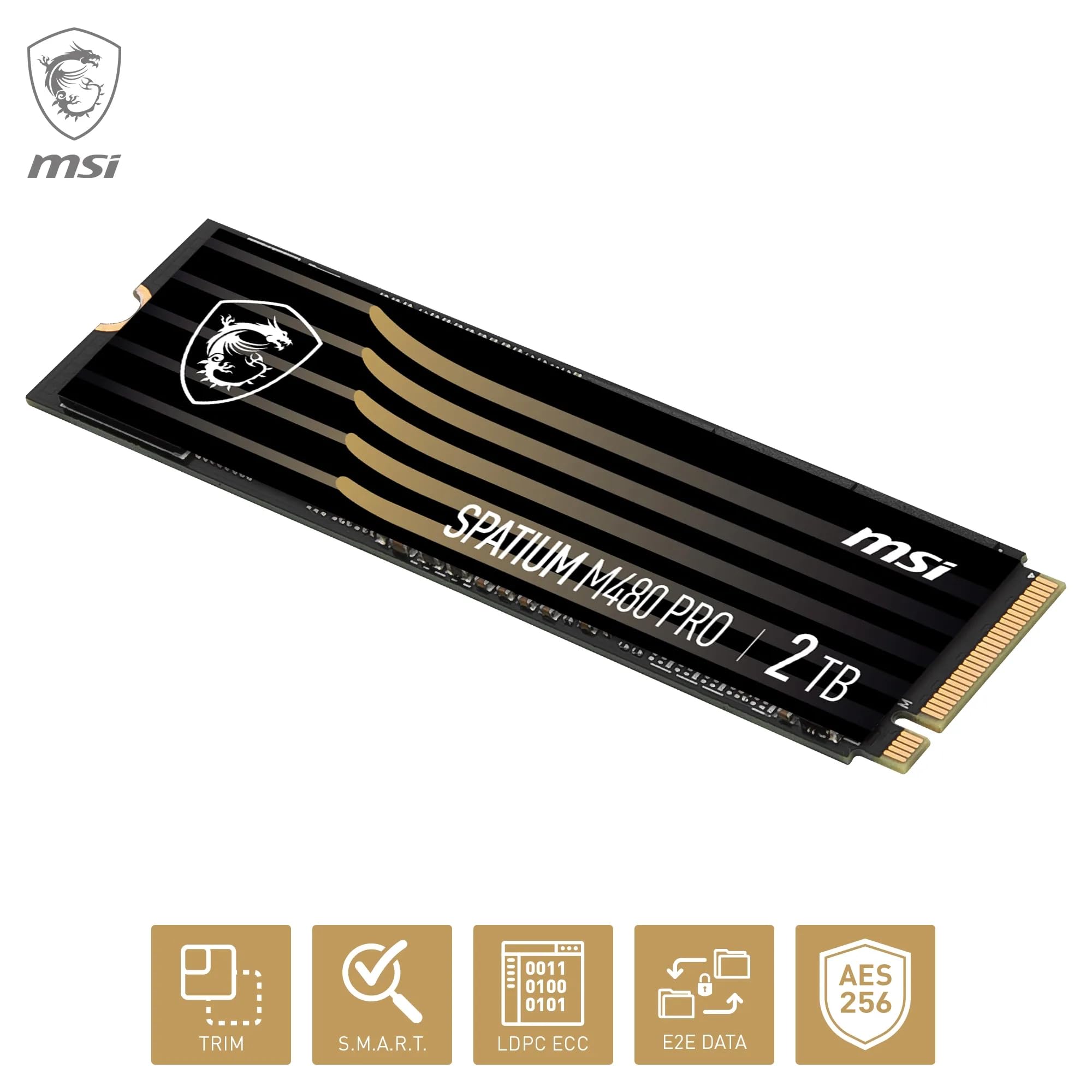 Amazon | MSI M480 Pro 2TB PCIe 4.0 NVMe M.2 内蔵ソリッドステート