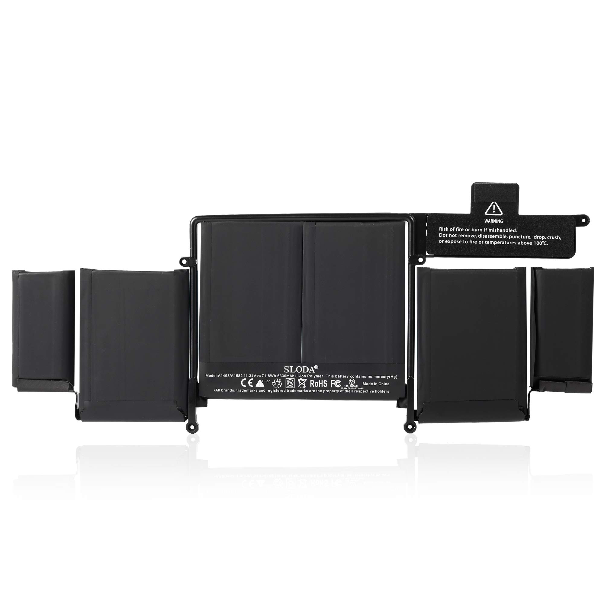 Amazon | SLODA交換用バッテリー用Macbook Pro 13 Retinaインチ A1493