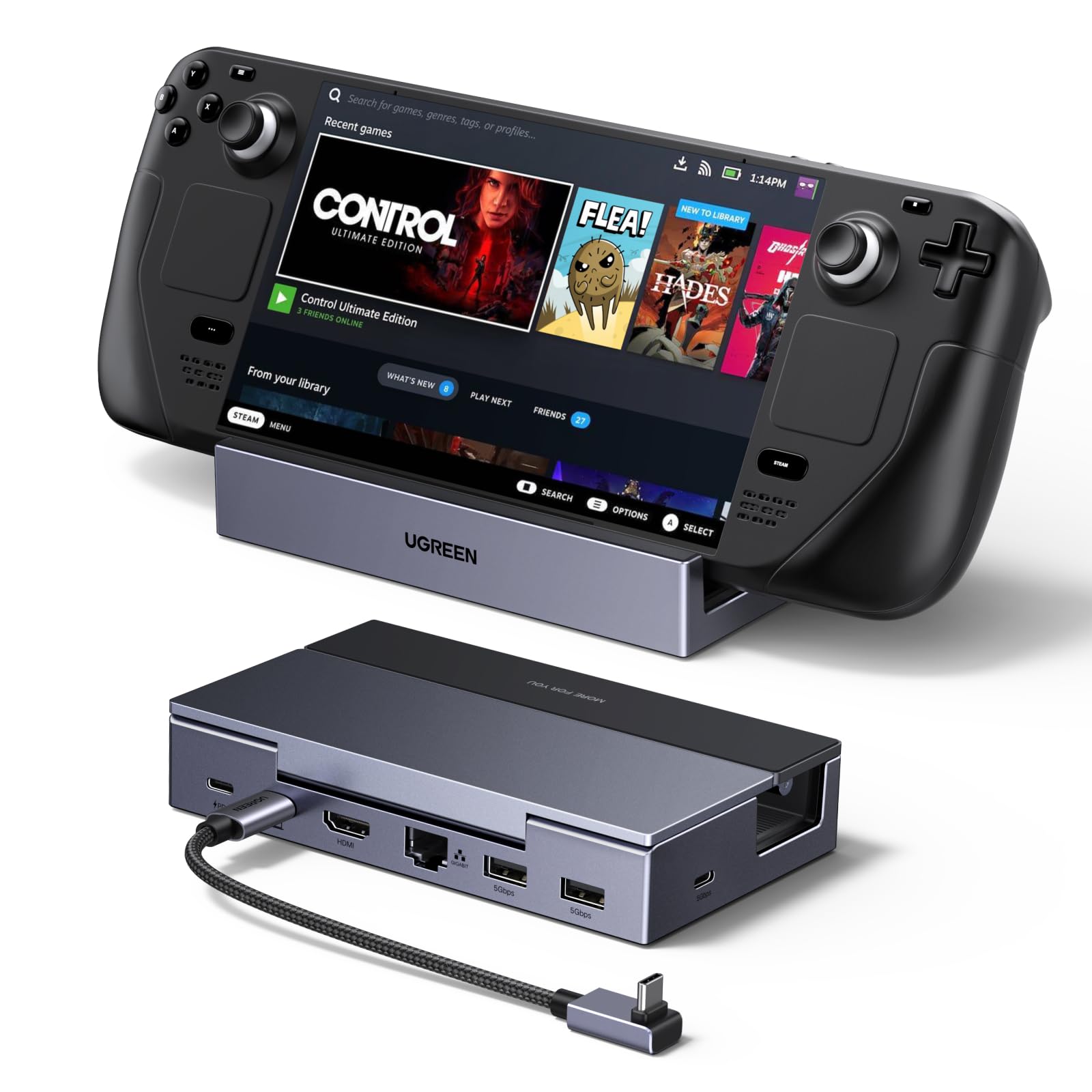 Amazon.co.jp: UGREEN Steam Deck/Switch/Rog Ally/Legion Go用ドック