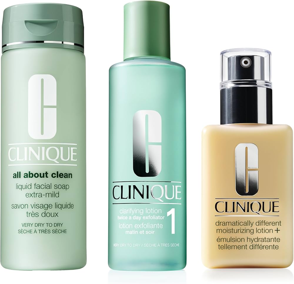 Amazon.com: Clinique 3-Step All About Clean Liquid Face Soap