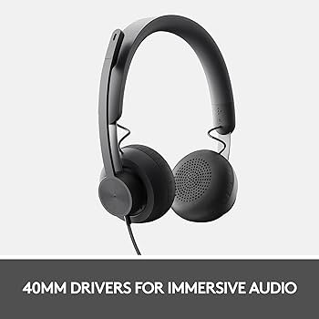 Amazon.com: Logitech Zone Wired Noise Cancelling Headset