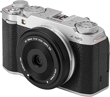 Amazon.com : VILTROX 28mm f4.5 Pancake Lens Fuji x, AF 28mm f4.5 X