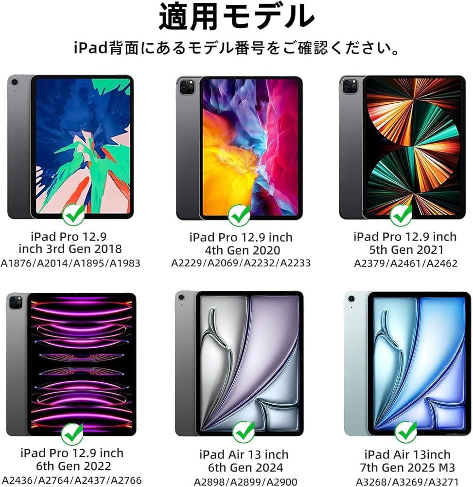 Amazon.co.jp: GOOJODOQ 2024 iPad Air 6 (M2) 13-inch Smart Keyboard