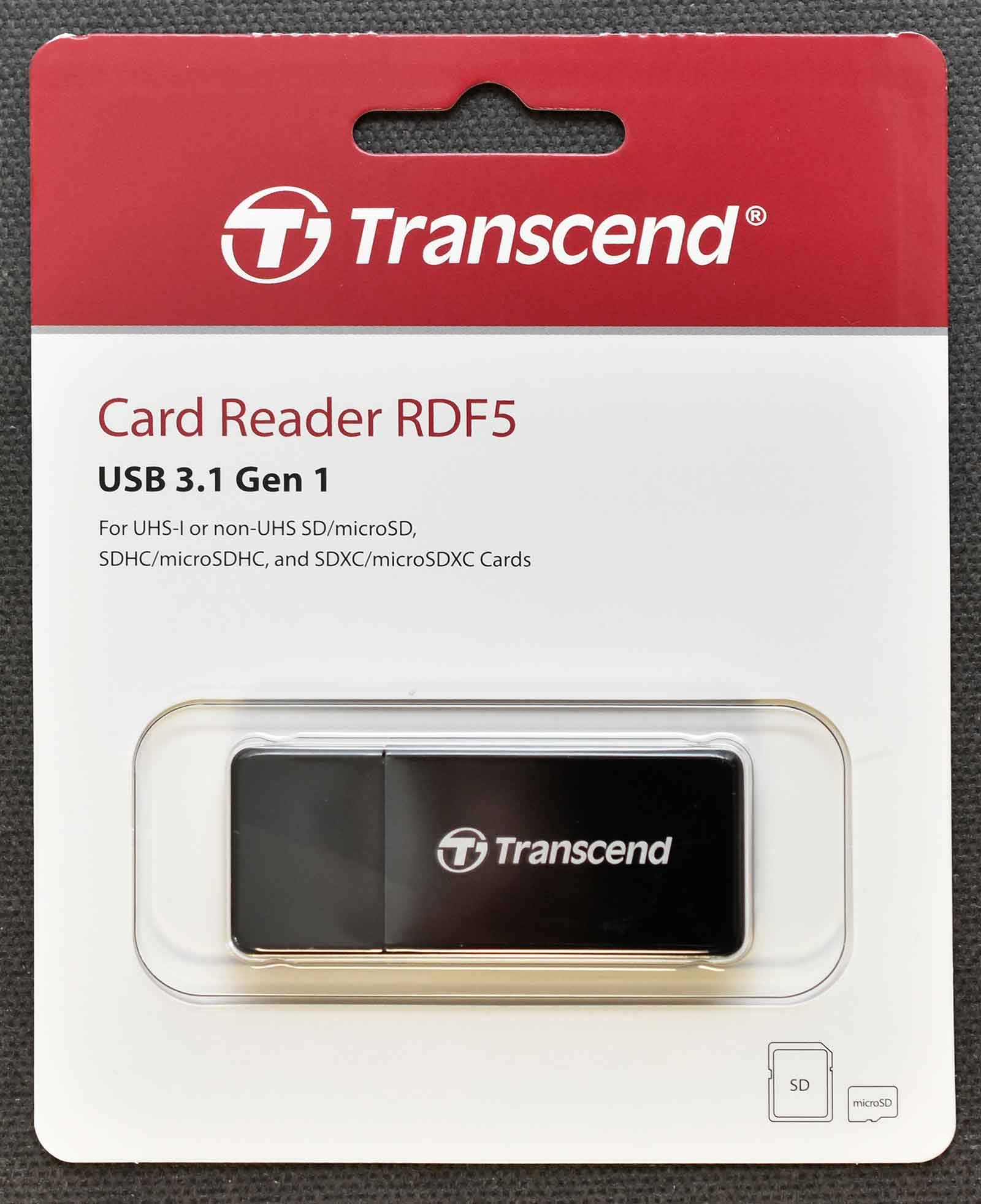 Amazon.com: Transcend TS-RDF5K Card Reader USB 3.0 - TS-RDF5K