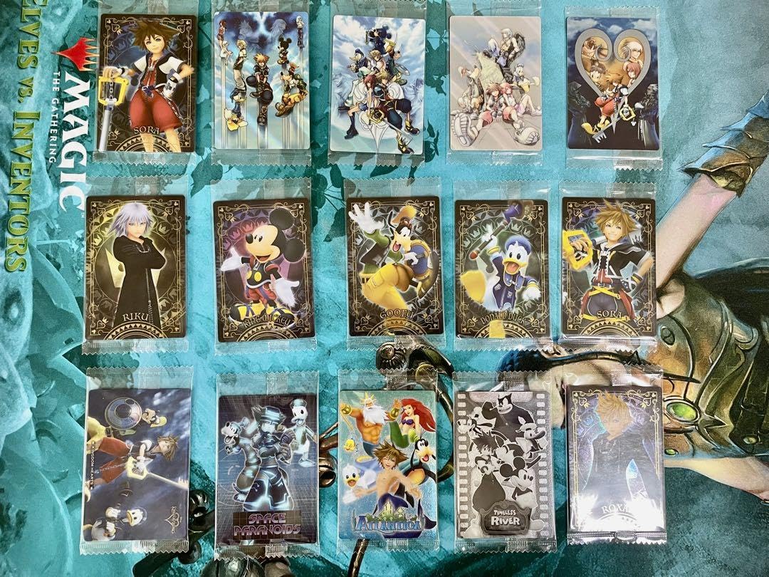 Amazon.co.jp: キングダムハーツ ウエハース カード15種 : ホビー