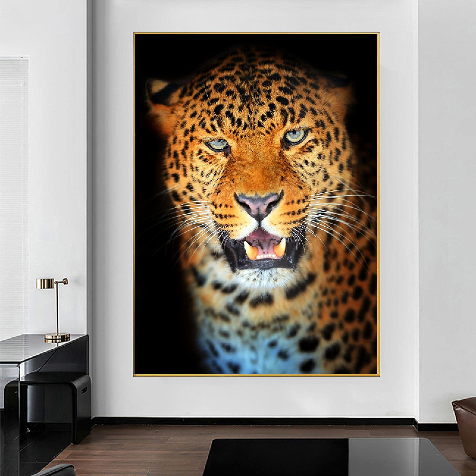 Amazon.co.jp: ヒョウジャガーの写真のポスターと版画 野生動物の絵画