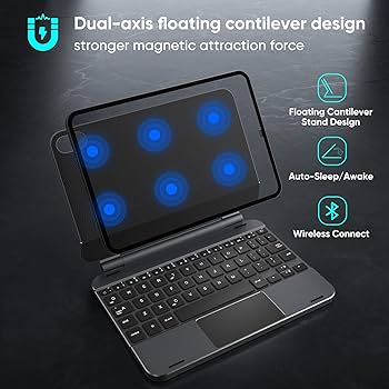 Amazon.co.jp: doqo iPad mini 7 & Mini 6 キーボードケース 8.3インチ