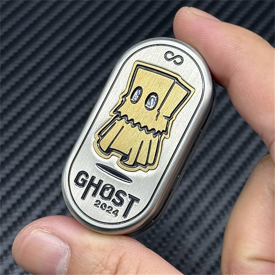 Amazon.co.jp: Novel Ghost EDC フィジェットスライダー ジルコニウム