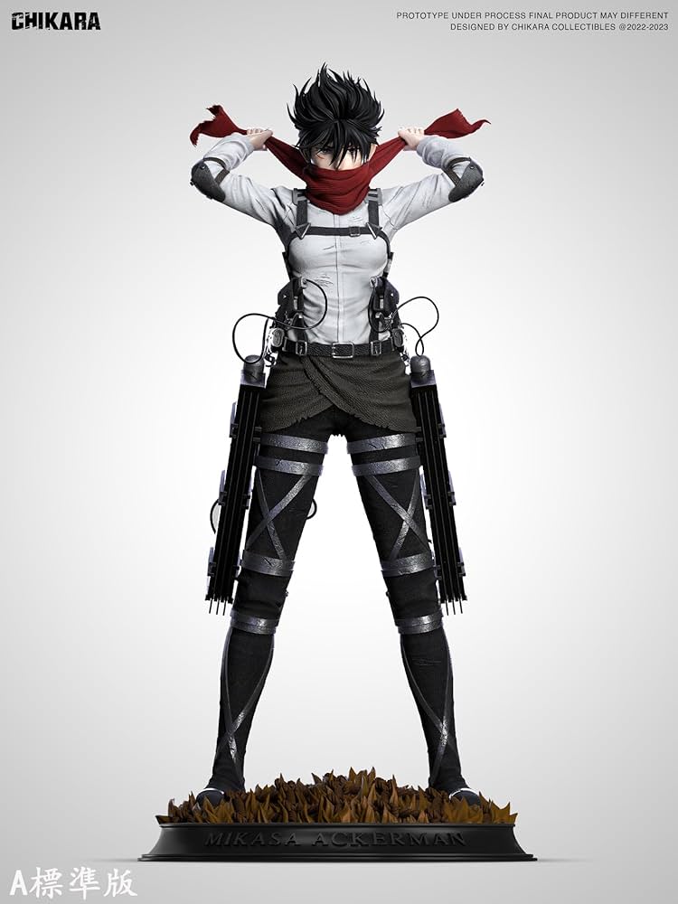 進撃の巨人 エレン ミカサ フィギュア ガレージキット Amazon.co.jp