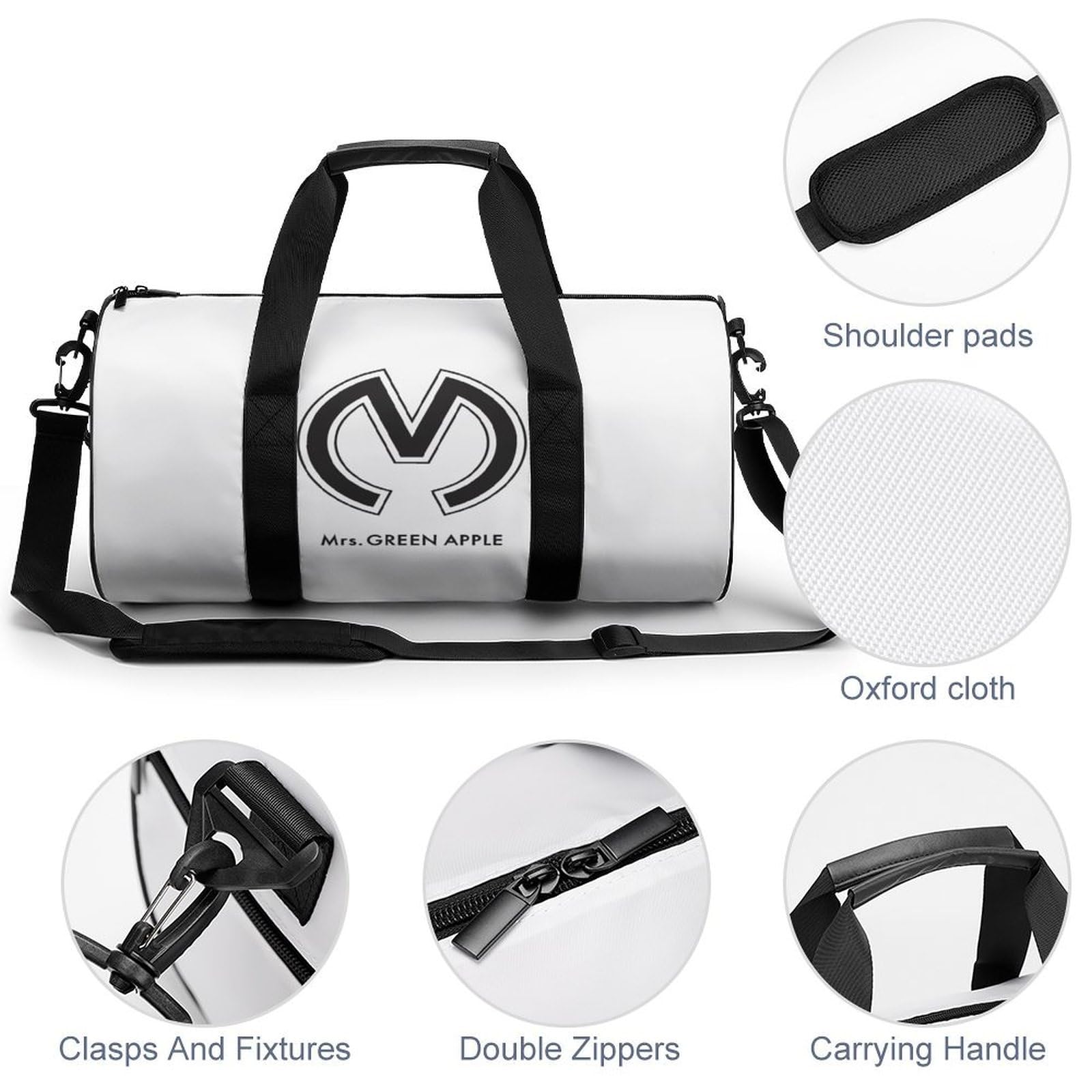 Amazon.co.jp: ミセスグリーンアップル スポーツバッグ ジムバッグ