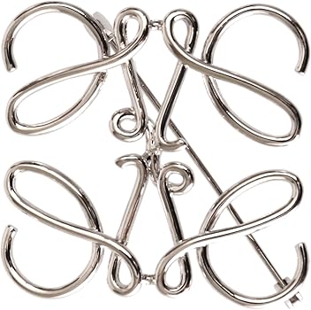 Amazon | [ロエベ] ブローチ レディース アナグラム ショールピン