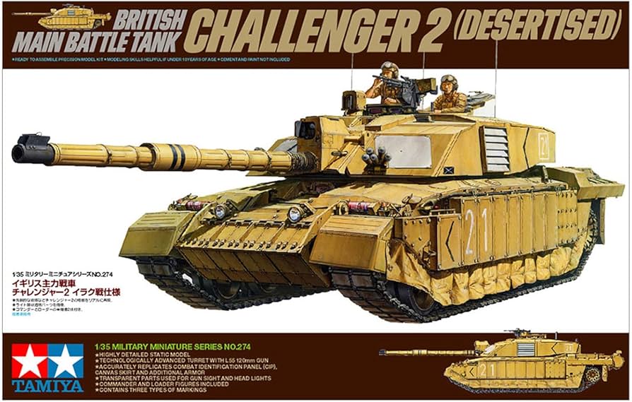 Amazon.com: 35274 1/35 Brit Challenger 2 : Arts, Crafts & Sewing