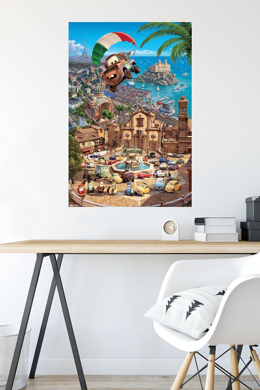 Amazon.com: Trends International Cars 2 Triptych 3 Wall Poster