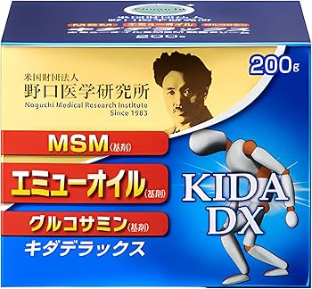 Amazon.co.jp: 野口医学研究所 キダデラックス エミューオイル&MSM配合