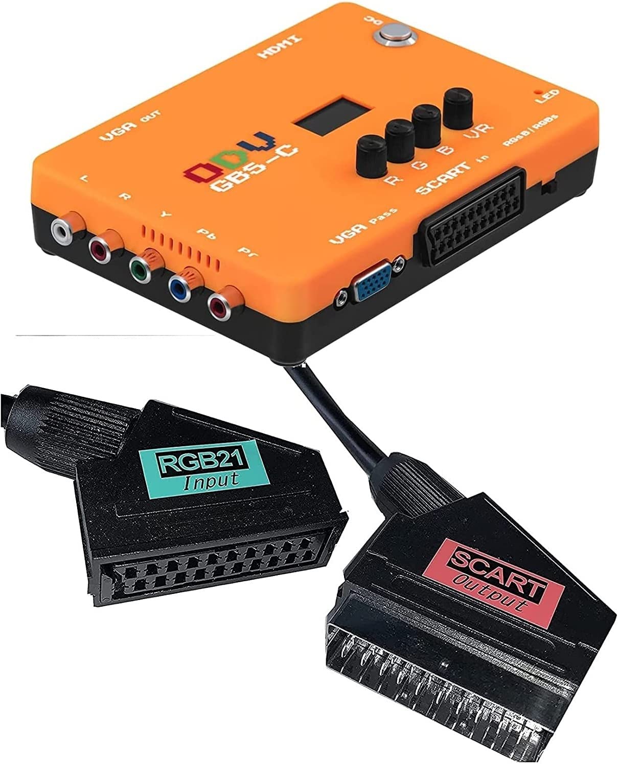 Amazon | GAMEBANK-web.com 【レトロゲーム革命 - RGB21変換ケーブル