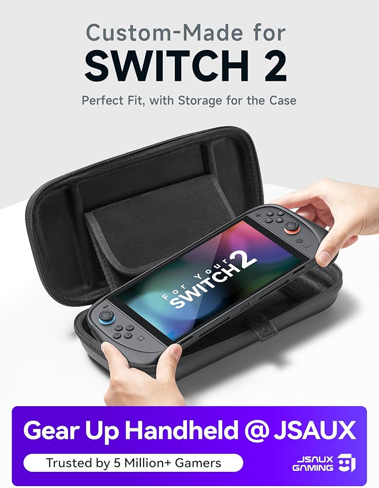 Amazon.com: JSAUX Carrying Case Compatible with Nintendo Switch 2