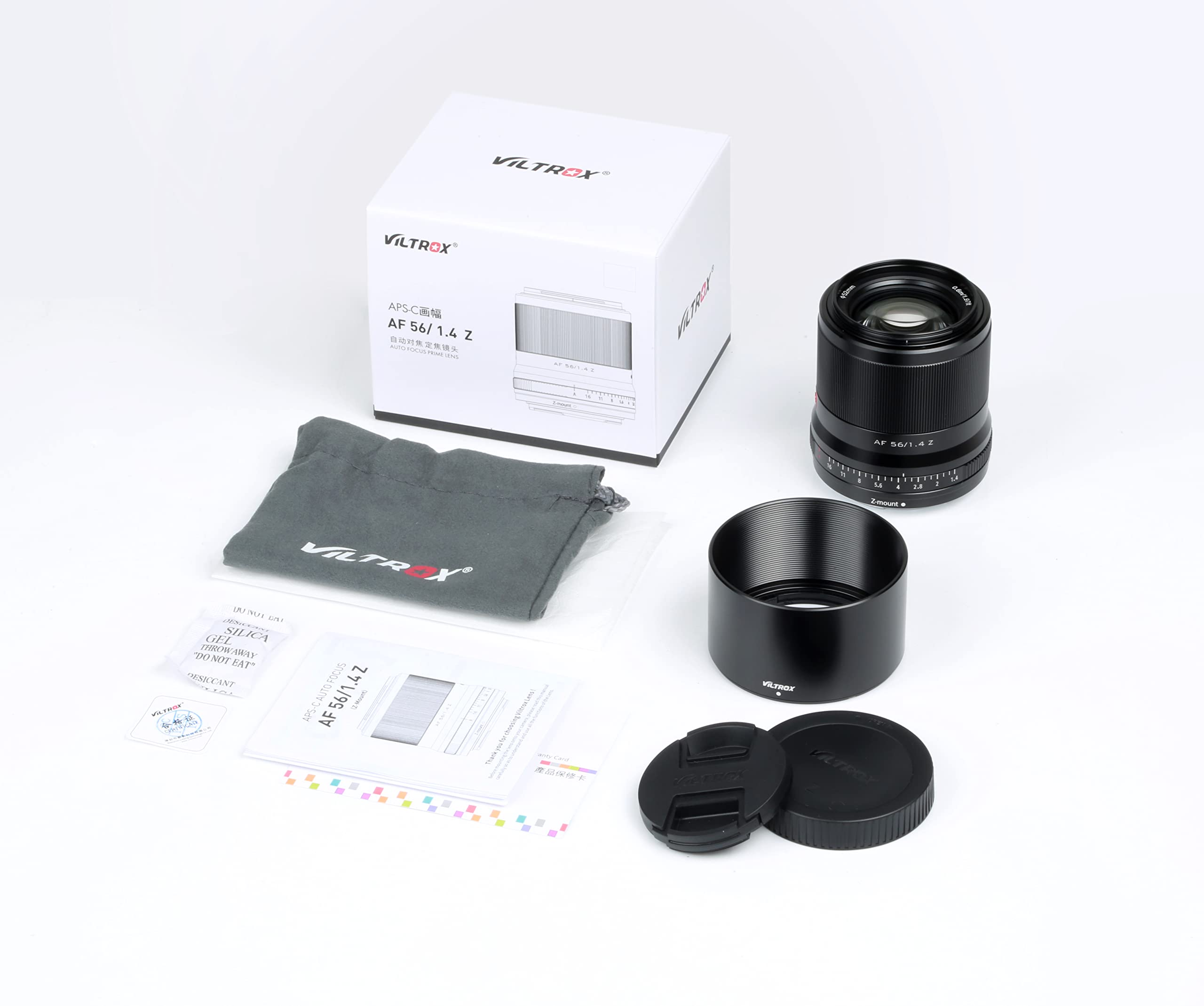 Amazon.com : VILTROX 56mm F1.4 f/1.4 Z-Mount Lens, Standard APS-C