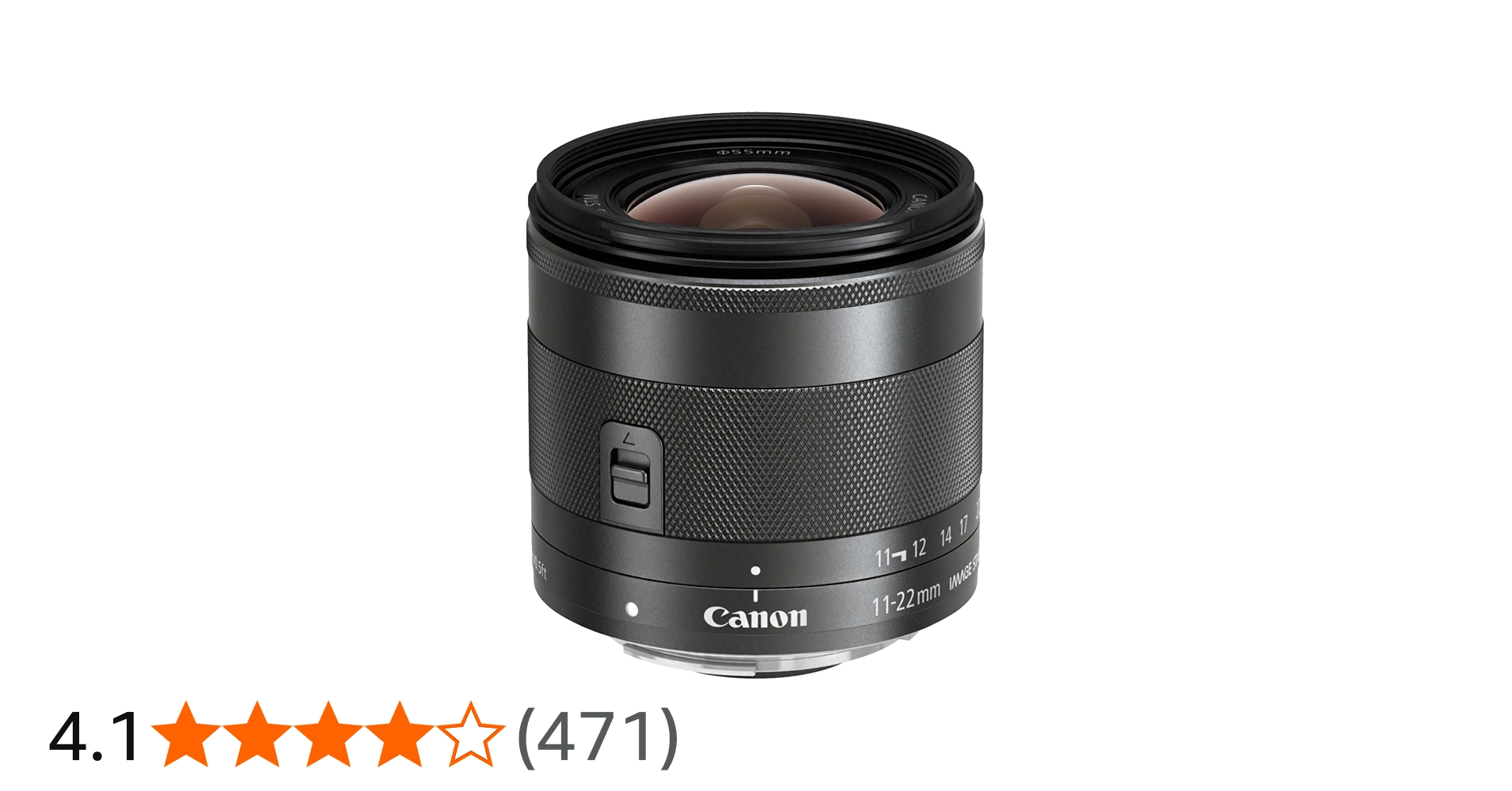 Amazon | Canon 超広角ズームレンズ EF-M11-22mm F4-5.6IS STM ミラー