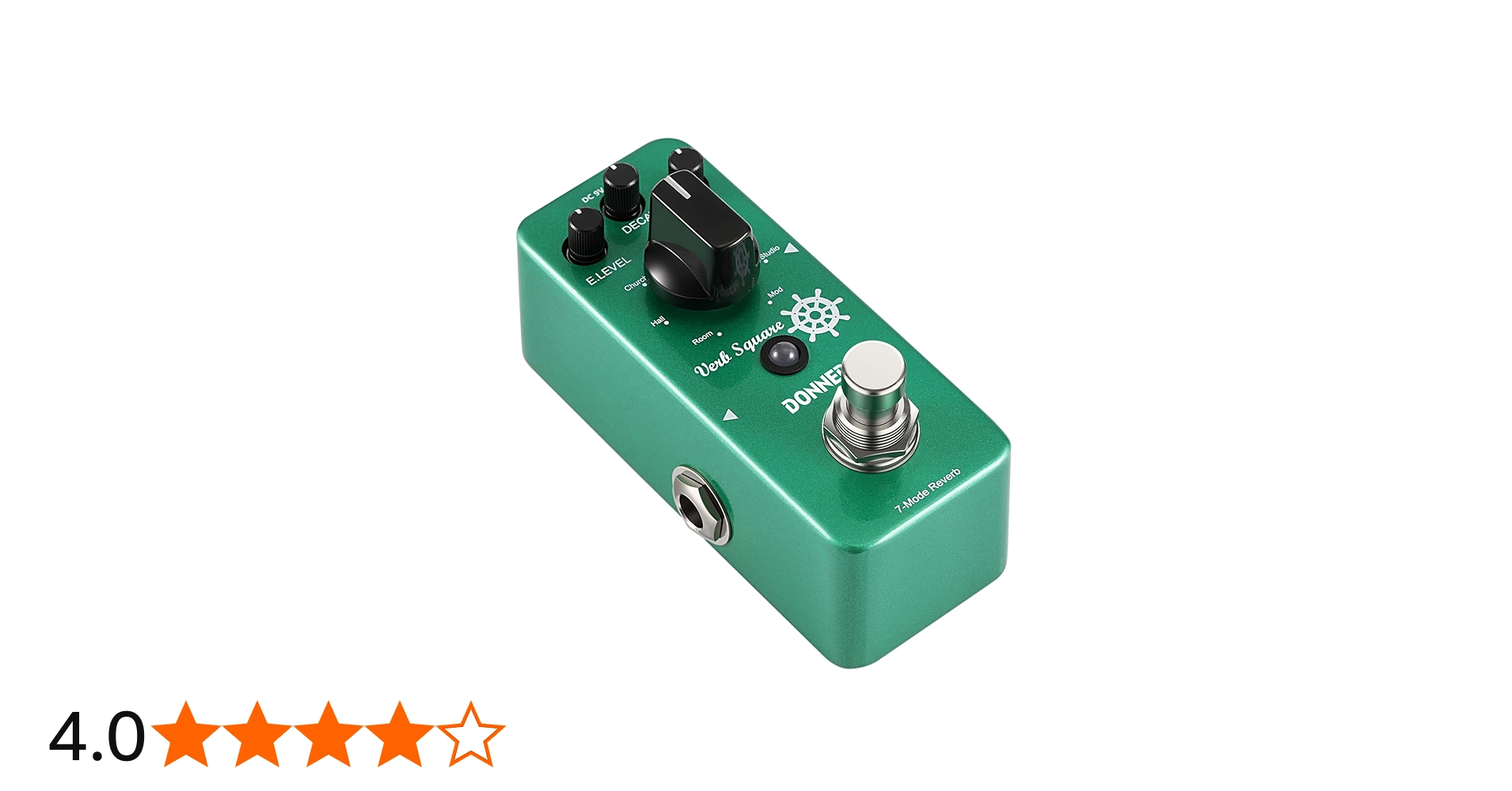 Amazon.co.jp: Donner リバーブ エフェクター 7モード