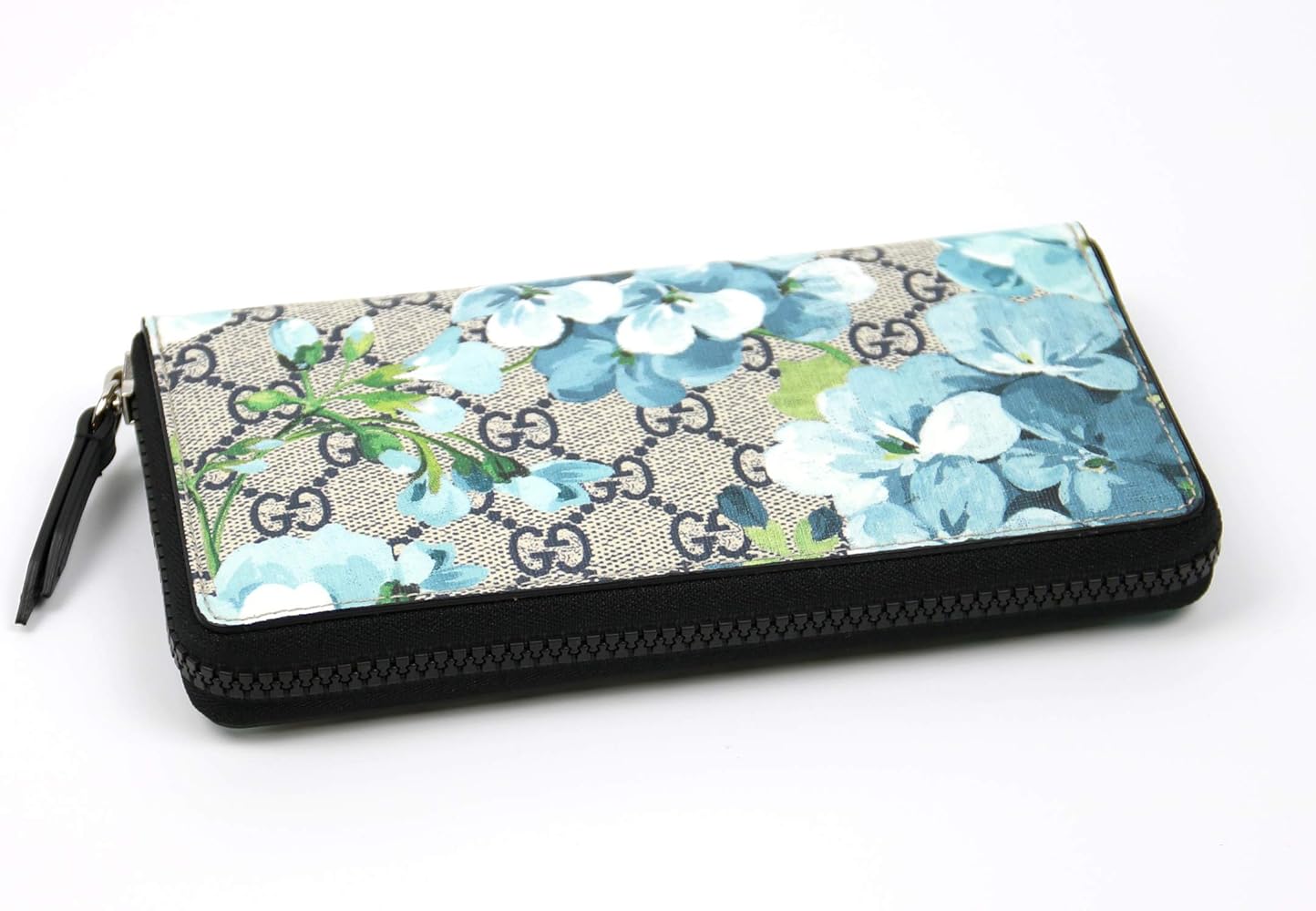 Amazon.co.jp: グッチ財布 GUCCI ラウンドファスナー長財布 GGブルーム