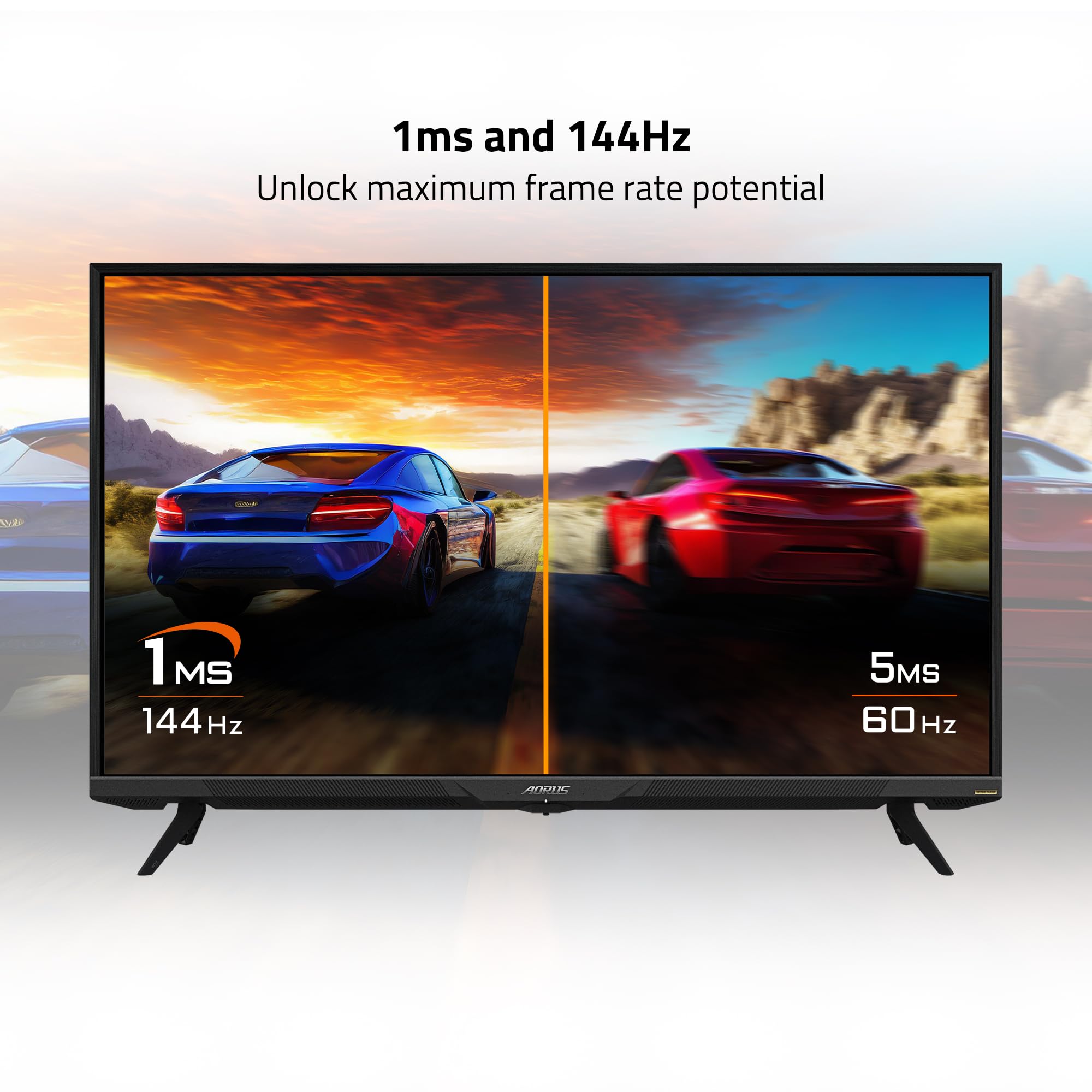 Amazon.co.jp: GIGABYTE AORUS FV43U 43インチ 144Hz 2160p HBR3