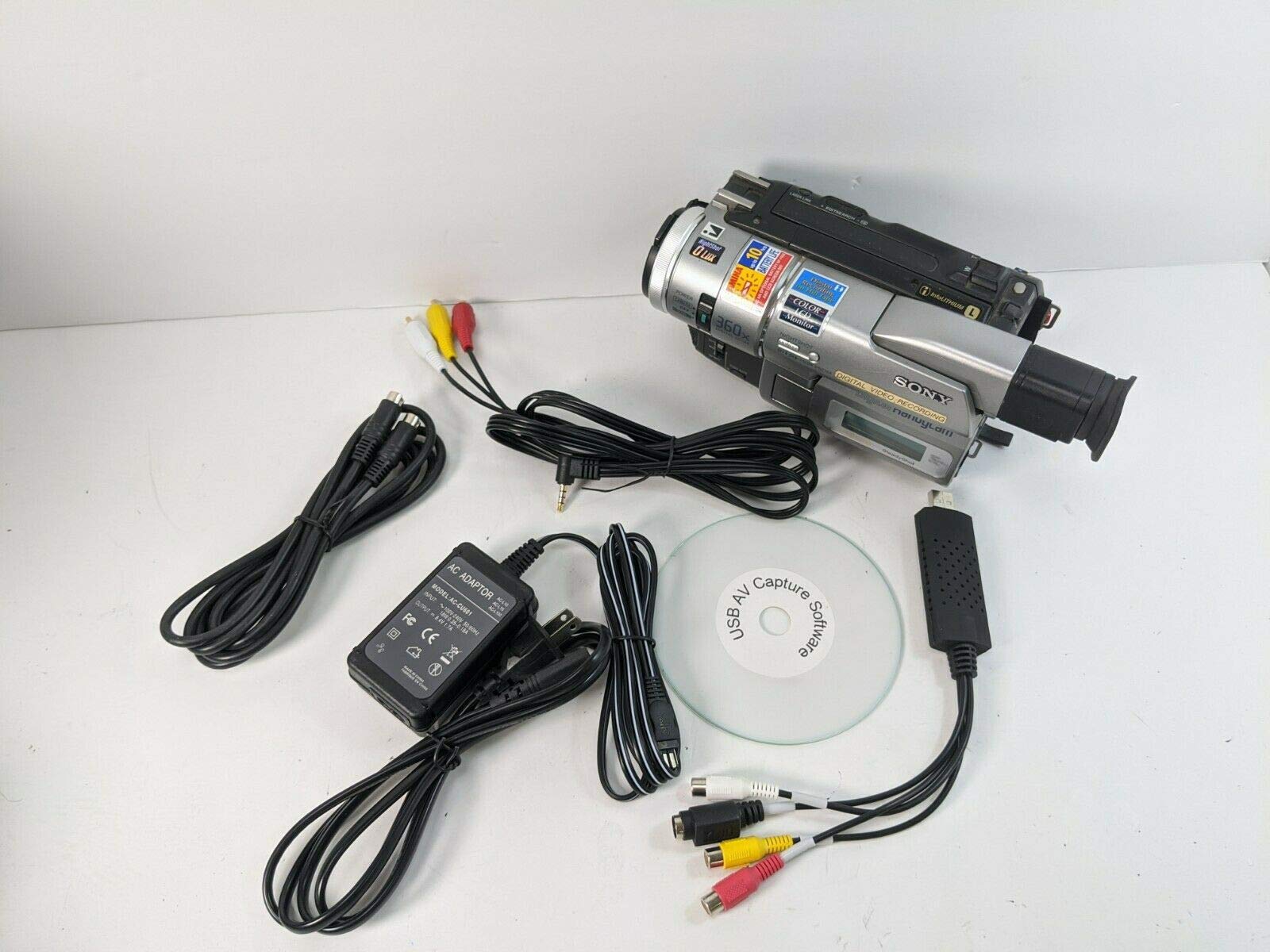 Amazon.com : Sony Camcorder for 8mm Digital8 Hi8 Tape Transfer to